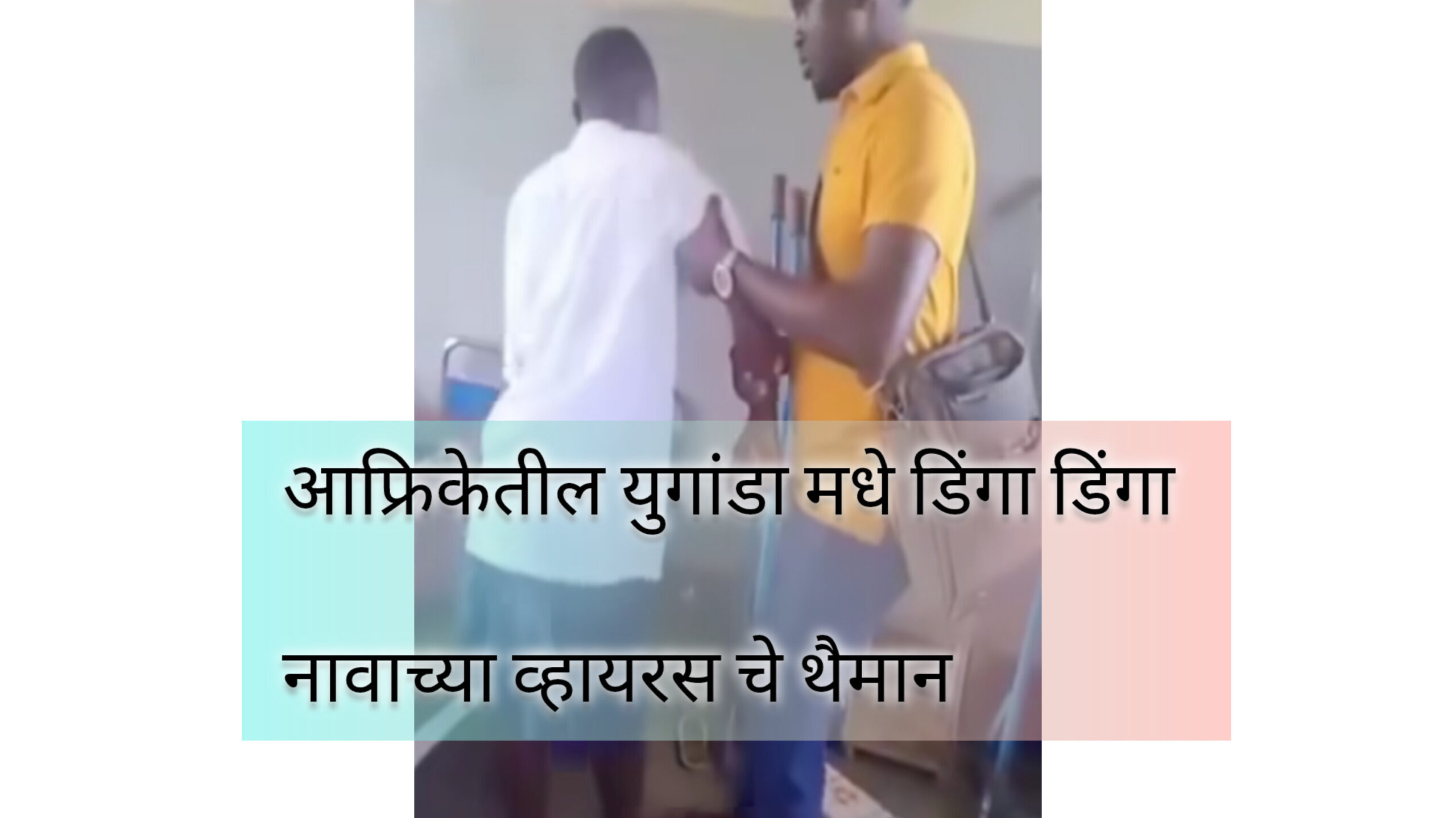 आफ्रिकेतील युगांडा मधे ' डींगा डिंगा ' नावाच्या व्हायरस च थैमान
