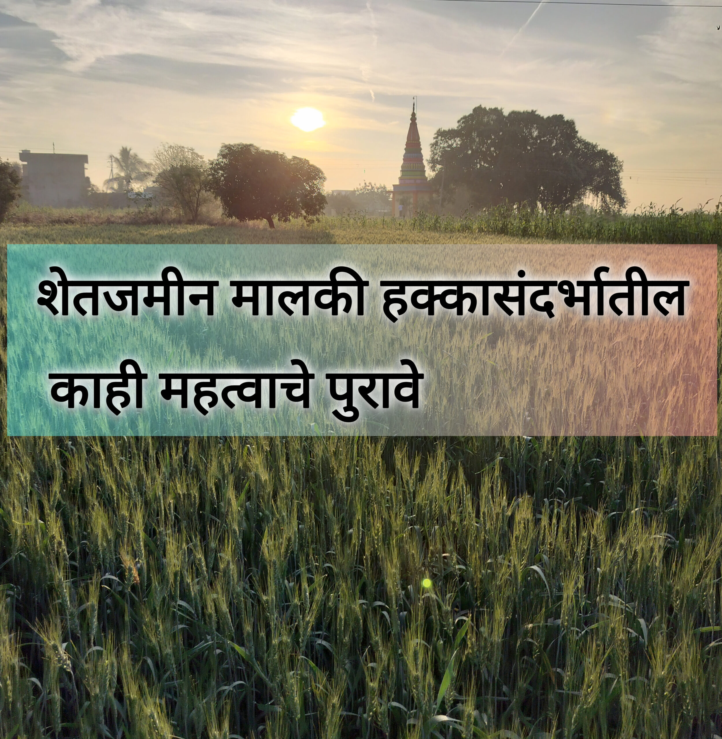 जमीन तुमच्या नावावर आहे का हे कसे ओळखाल काय काय पुरावे लागतील