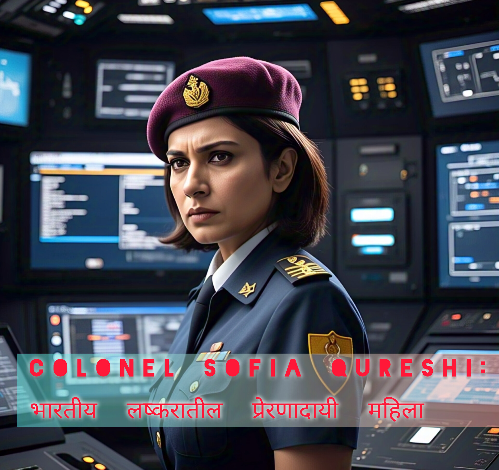 Colonel Sofia Qureshi
